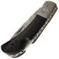 Preview: Auerbach Damastmesser Damaszener Stahl Horn "Arthur" Taschenmesser